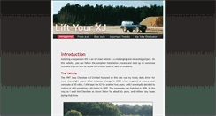 Desktop Screenshot of liftyourxj.com