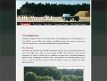 Tablet Screenshot of liftyourxj.com